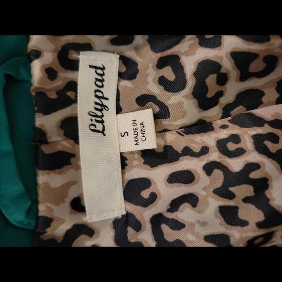 NWOT Boutique Lilypad teal green single button blazer - Picture 3 of 5